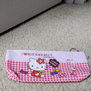 Hello Kitty Pink and Red Pencil Case